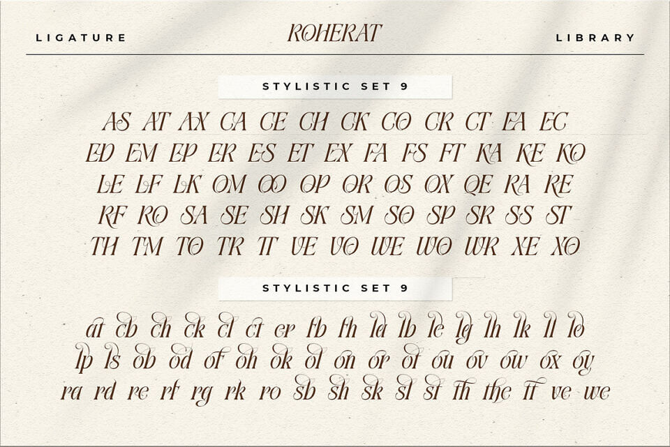 Roherat Font