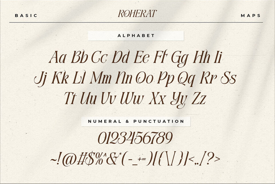 Roherat Font