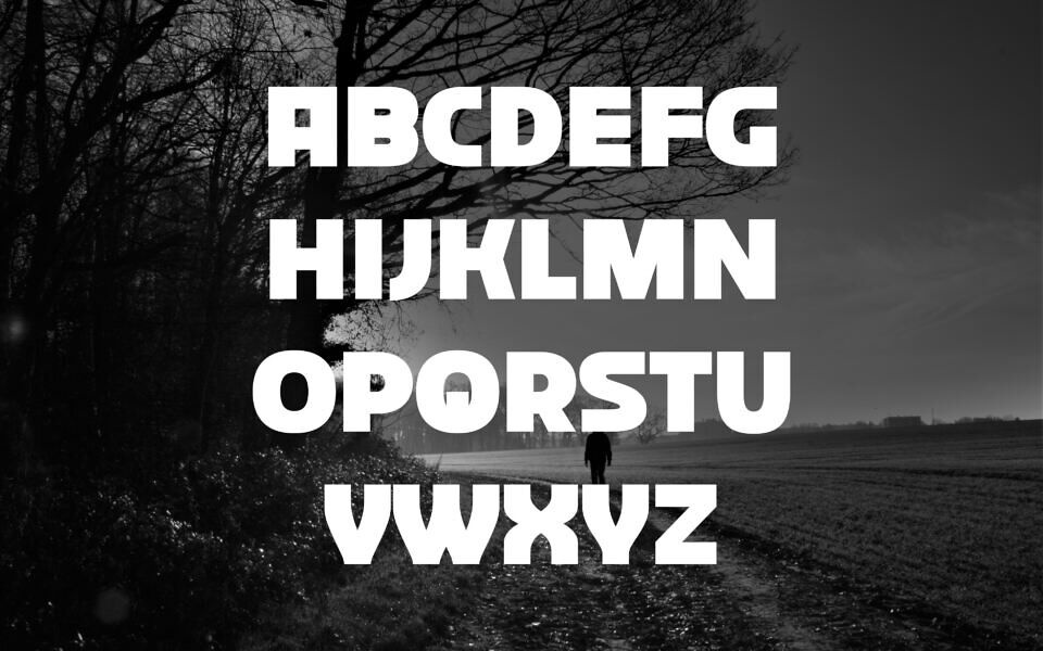 Rudimentär Font
