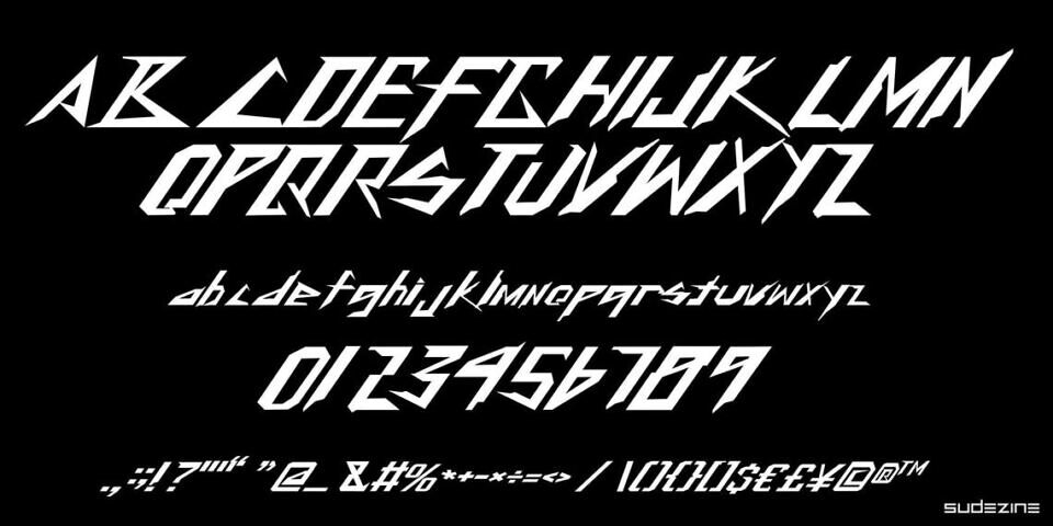 SD Cyber Punk City Font