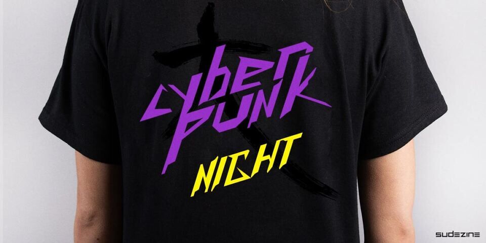 SD Cyber Punk City Font