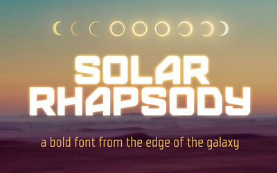 Solar Rhapsody Font
