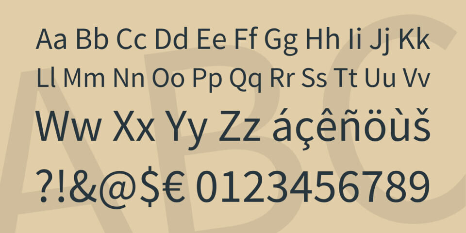 Source Sans Pro Font