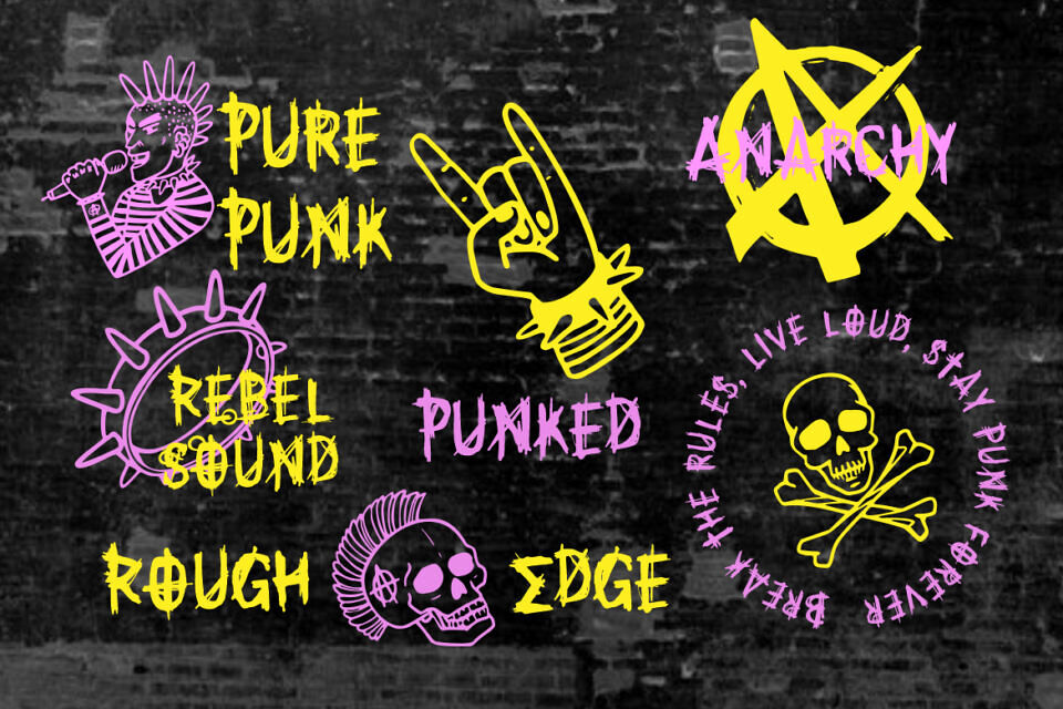 Spooky Punk Font