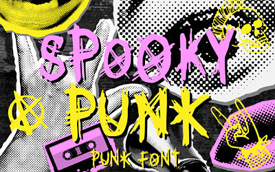 Spooky Punk Font
