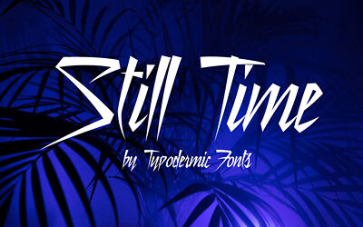 Still Time Font