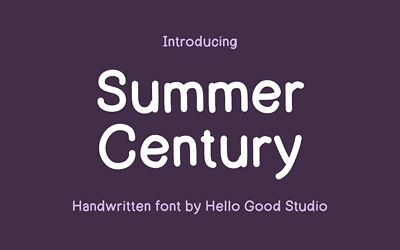Summer Century Font