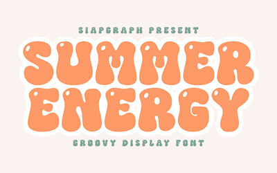 Summer Energy Font