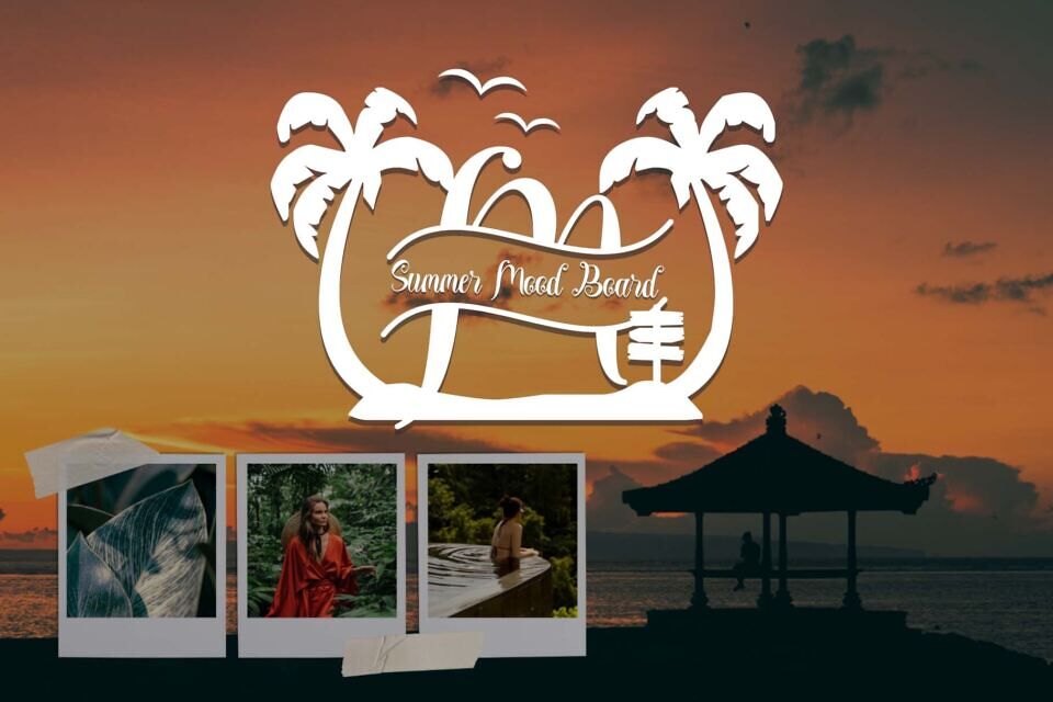 Summer Panorama Monogram Font