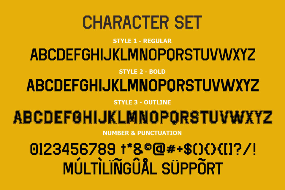 Super Touchdown Font