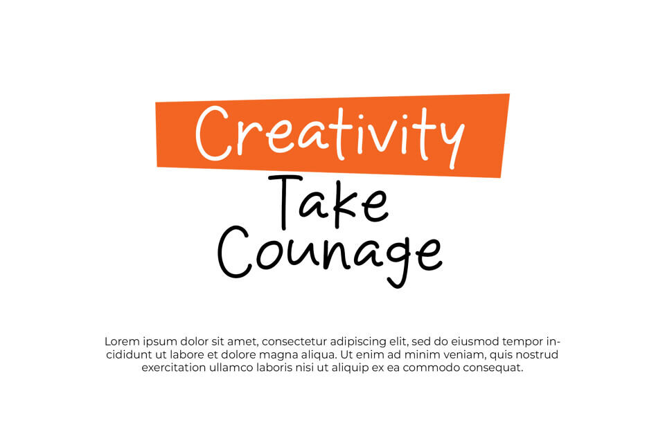 Take Print Font