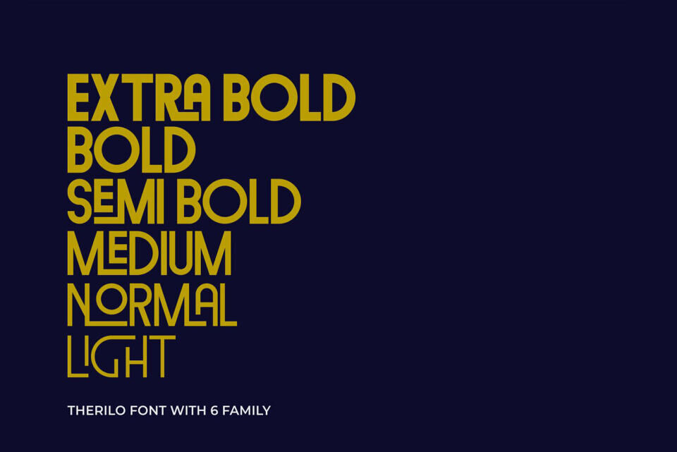 Therilo Font
