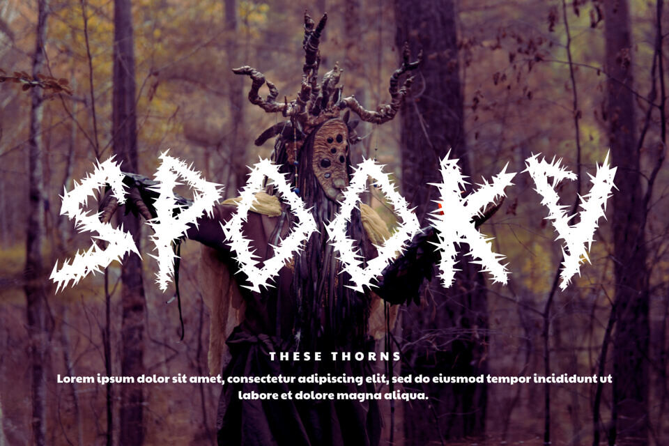 These Thorns Font