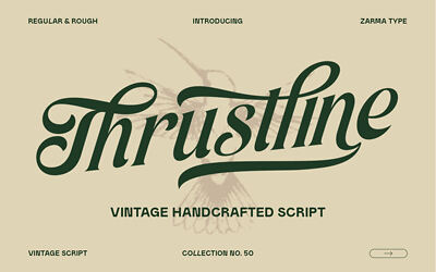 Thrustline Font