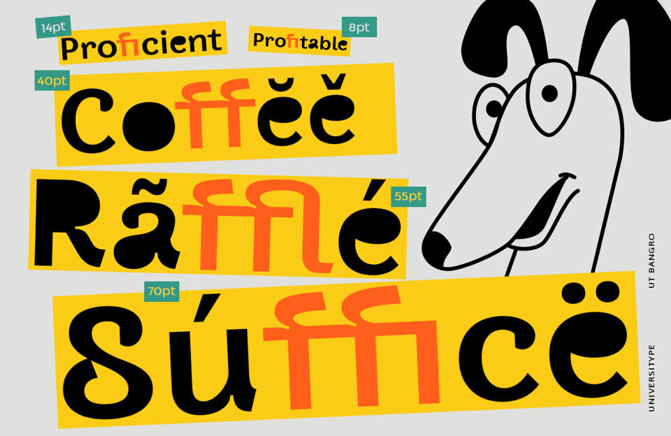 UT Bangro Font