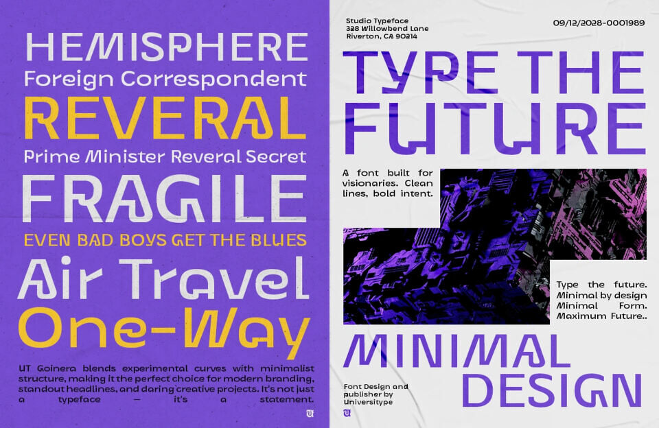 UT Goinera Font