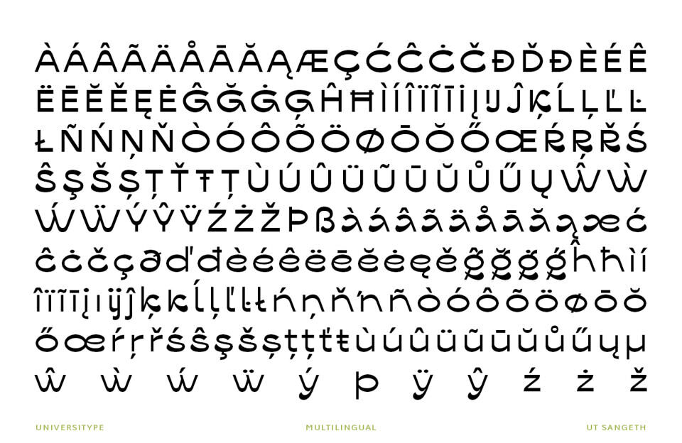 UT Sangeth Font