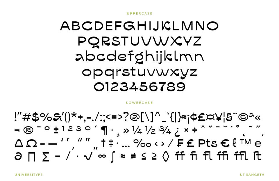 UT Sangeth Font