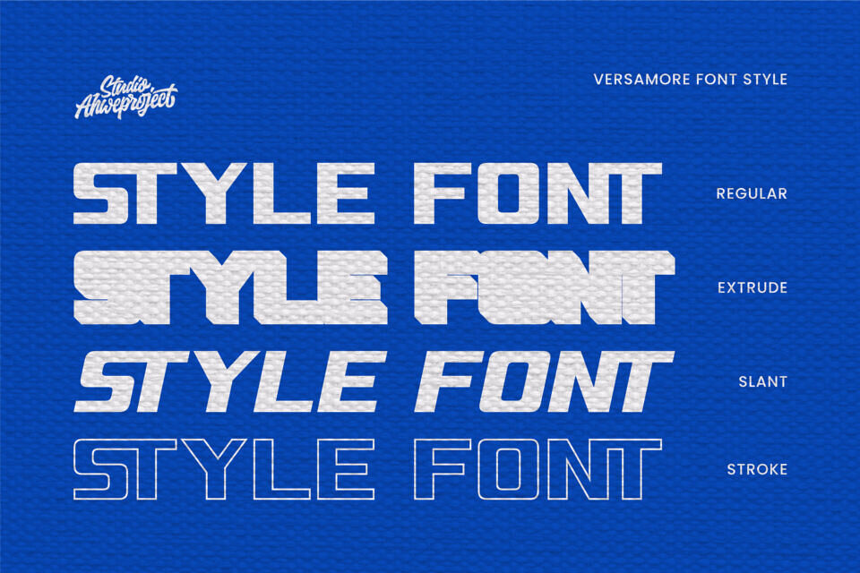 Versamore Font
