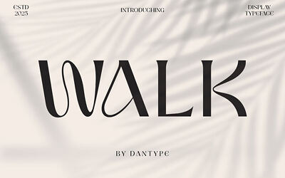 Walk Font