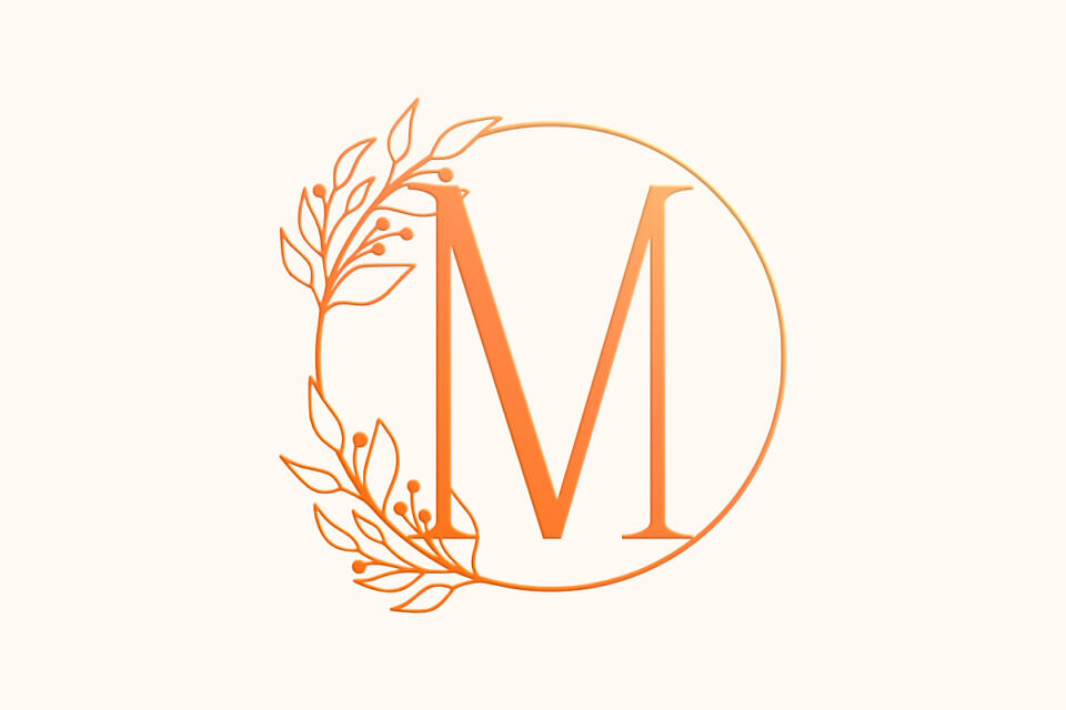 Wildflower Monogram Font