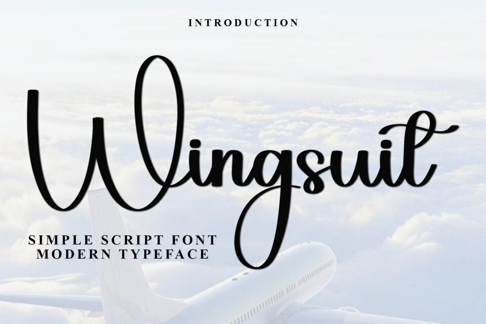 Wingsuit Font