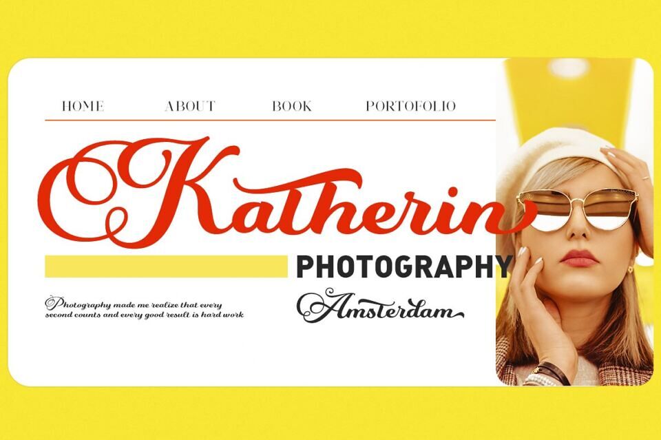 Winston Script Font