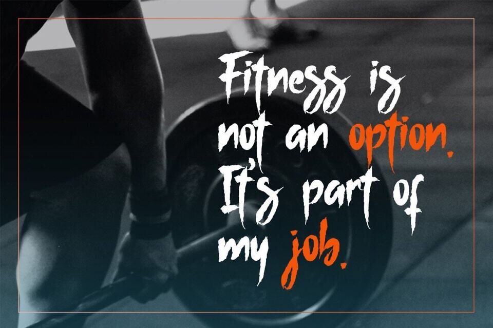 Workout Font