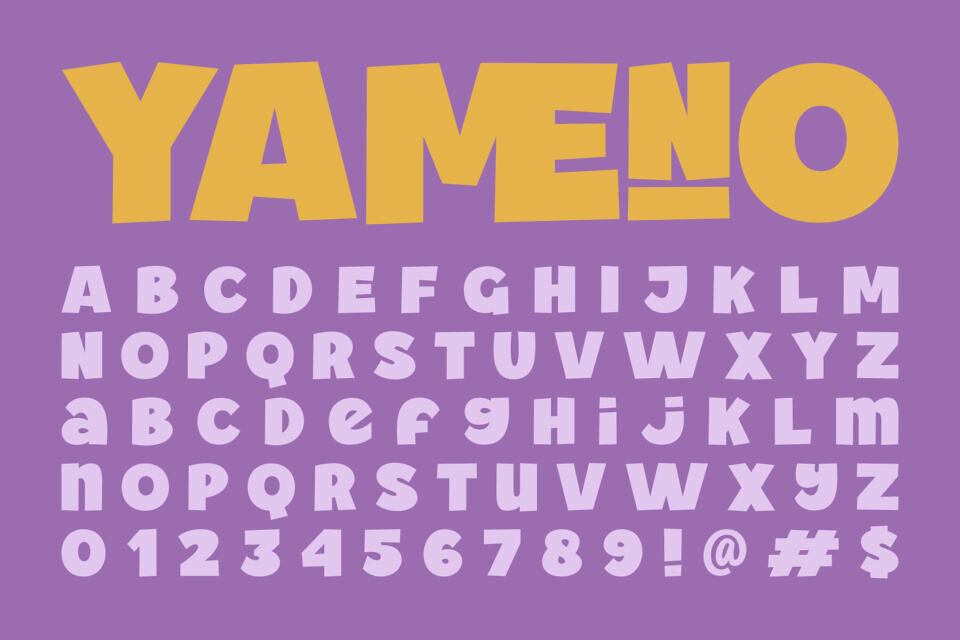Yameno Font