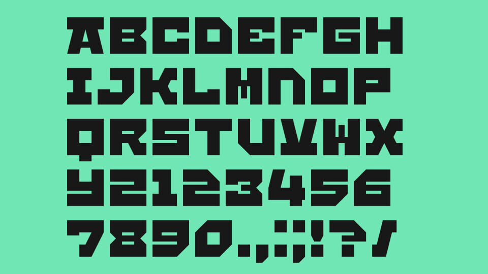 Achtung Bravo Font