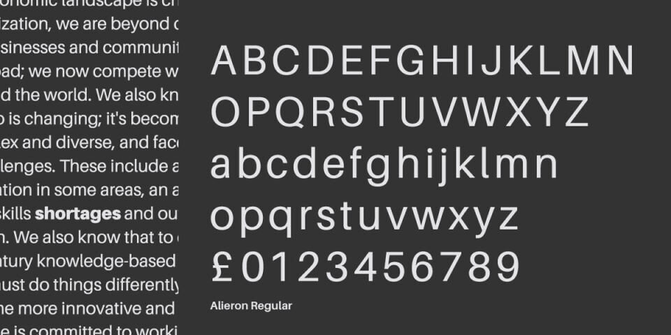Aileron Font