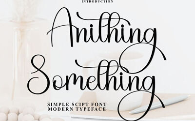 Anithing Something Font