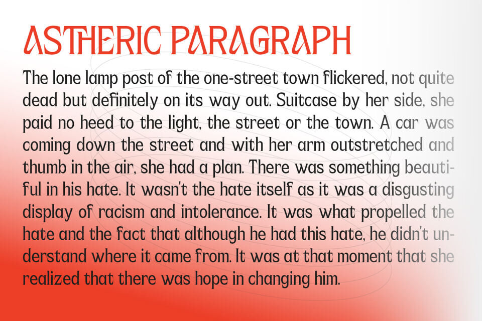 Astheric Font