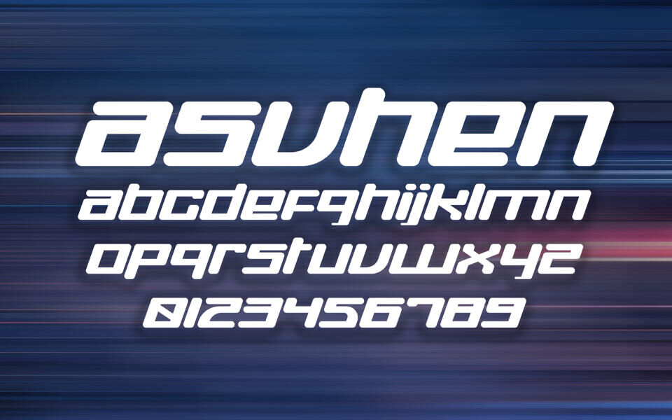 Asvhen Font