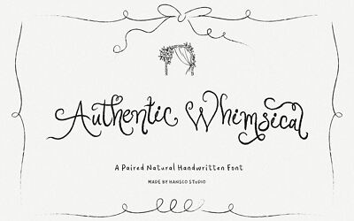 Authentic Whim Clean Font