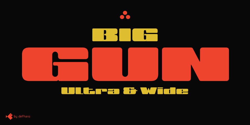BIG Ultra Font