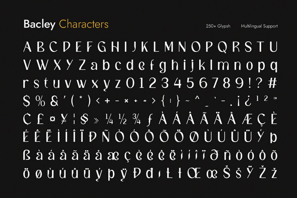 Bacley Font