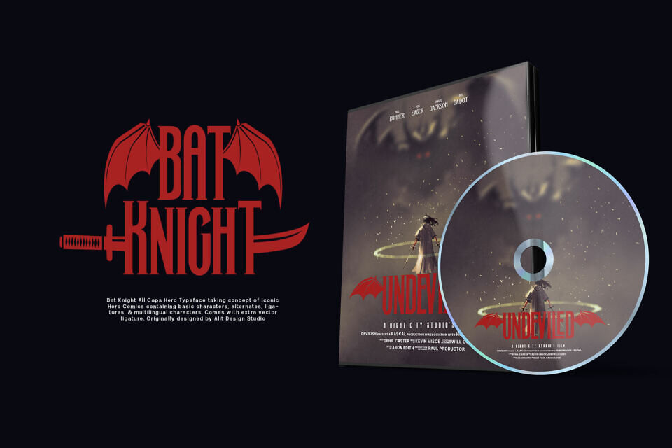 Bat Knight Font