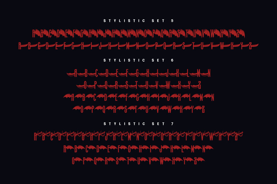 Bat Knight Font