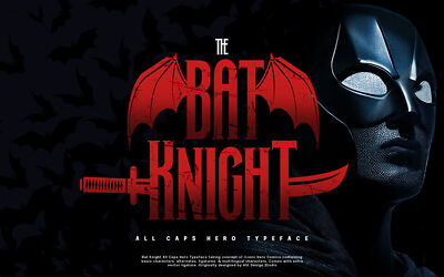 Bat Knight Font