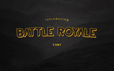 Battle Royale Font