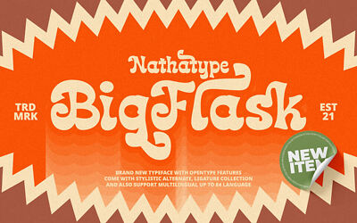 Big Flask Font