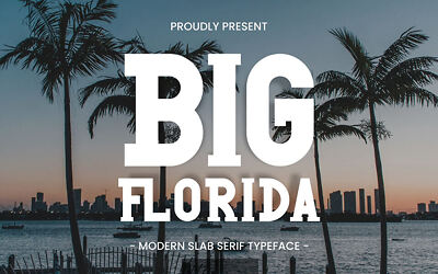 Big Florida Font