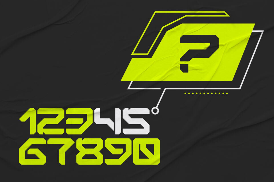 Bigs Robotic Font