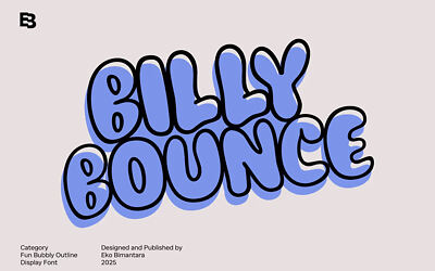 Billy Bounce Font