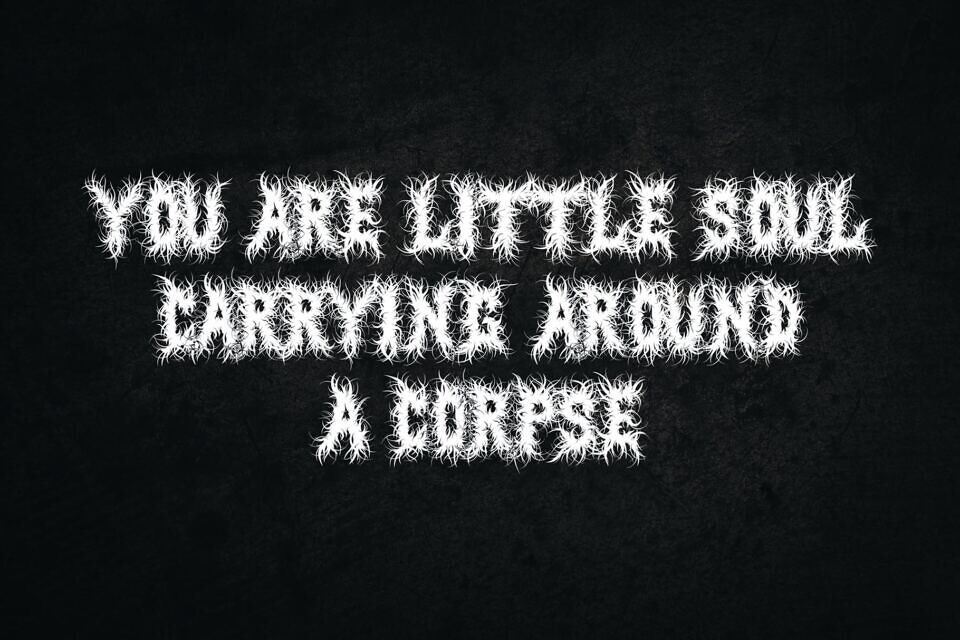 Black Magnet Font