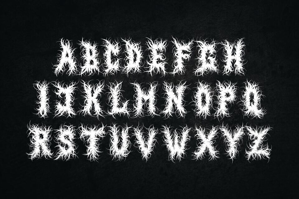 Black Magnet Font