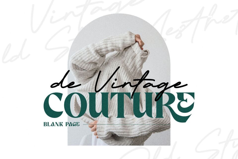 Blank Page Serif Font