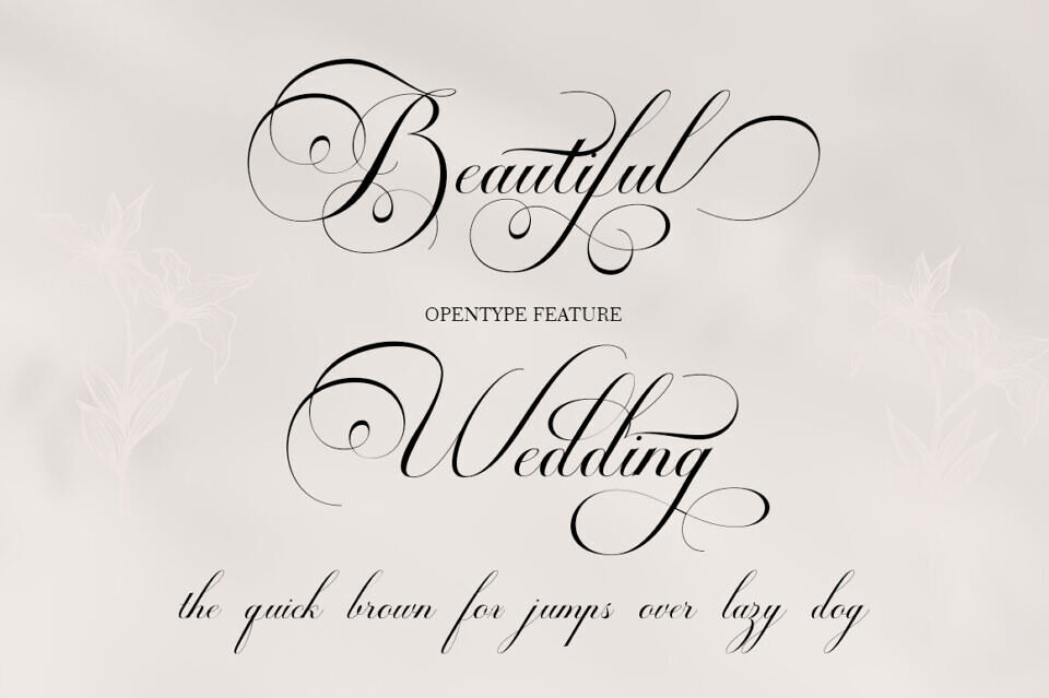 Blissful Script Font