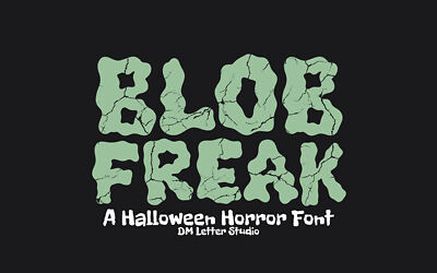 Blob Freak Font